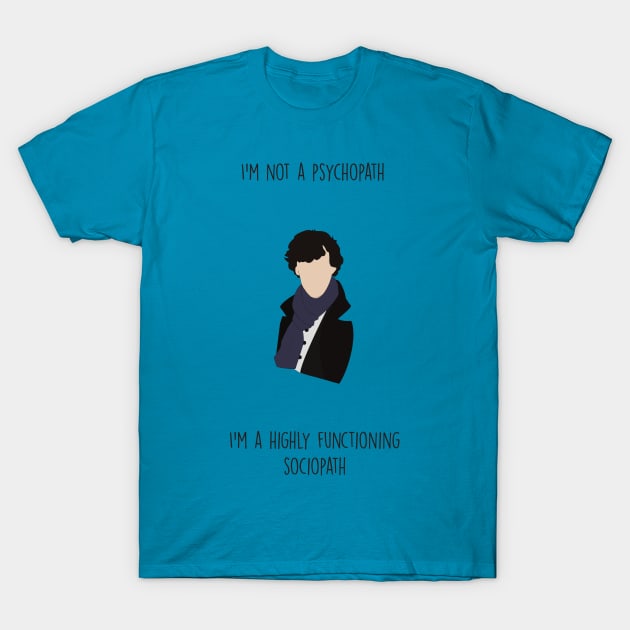 Sherlock T-Shirt by wackyposters